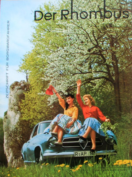 Borgward "Der Rhombus" Factory-Magazine 1959 (8064)